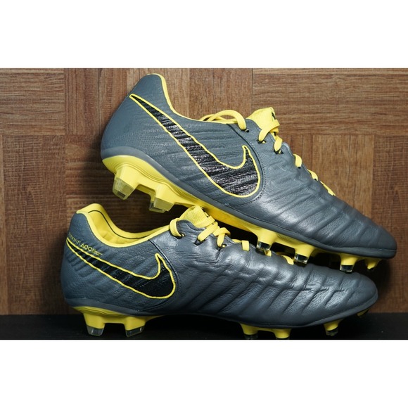 Nike Tiempo Legend 7‎ Elite FG Dark Grey Opti Yellow AH7238-008 SIZE 6.5 main image 10